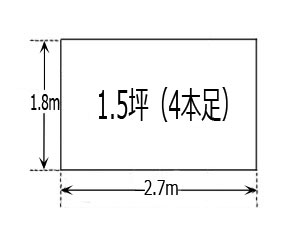 テント1.5坪¥8250/レンタル1日料金