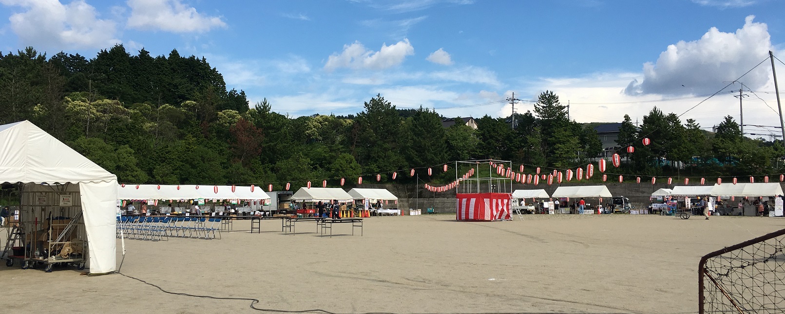 お祭り会場