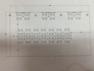 会場図面の写真