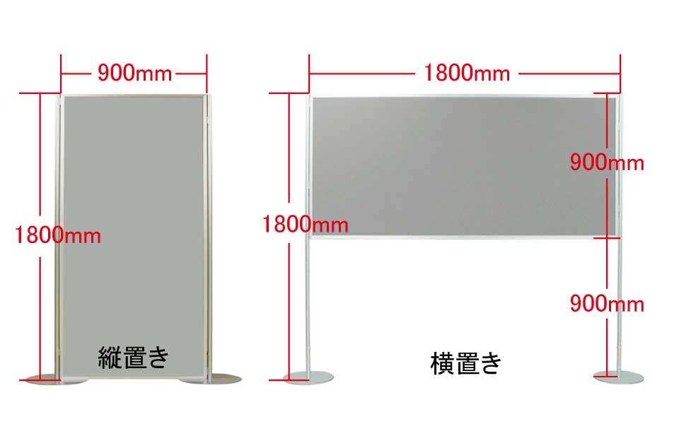 パネル　高さ1800ｍｍ×幅900ｍｍ